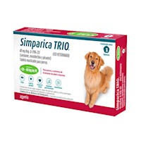 Simparica Trio Antipulgas para perros 20.1 a 40kg x 1 Tab